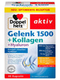 Doppelherz aktiv Glucosamin 1500 + Kollagen + Hyaluron, 40 Kapseln, 46 g