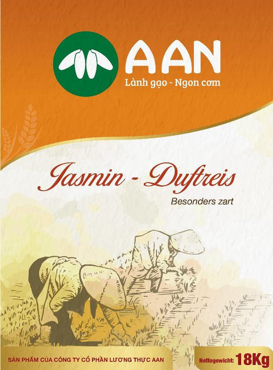 A An Jasmin Duftreis Orange Packung, 18kg