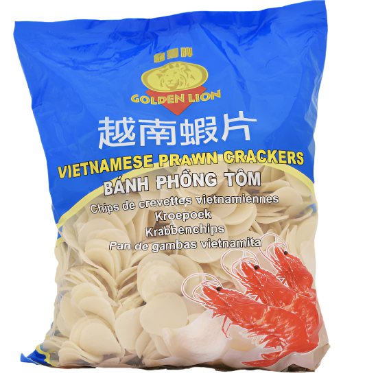 GOLDEN LION, Prawn Crackers, 6x2kg