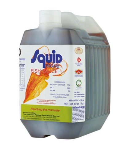 SQUID, Fish Sauce, 3x4500ml